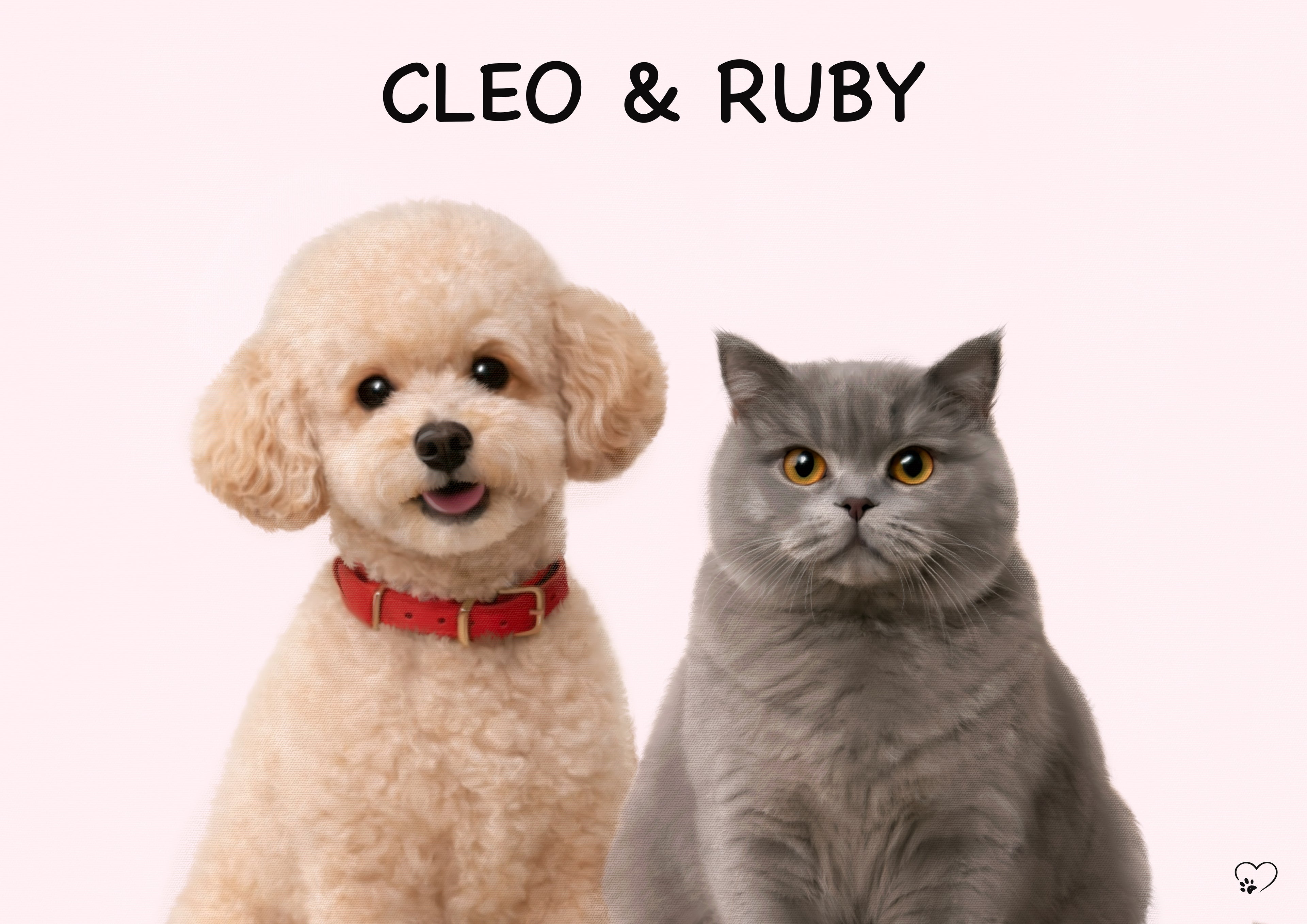 Digital Custom Pet Portrait