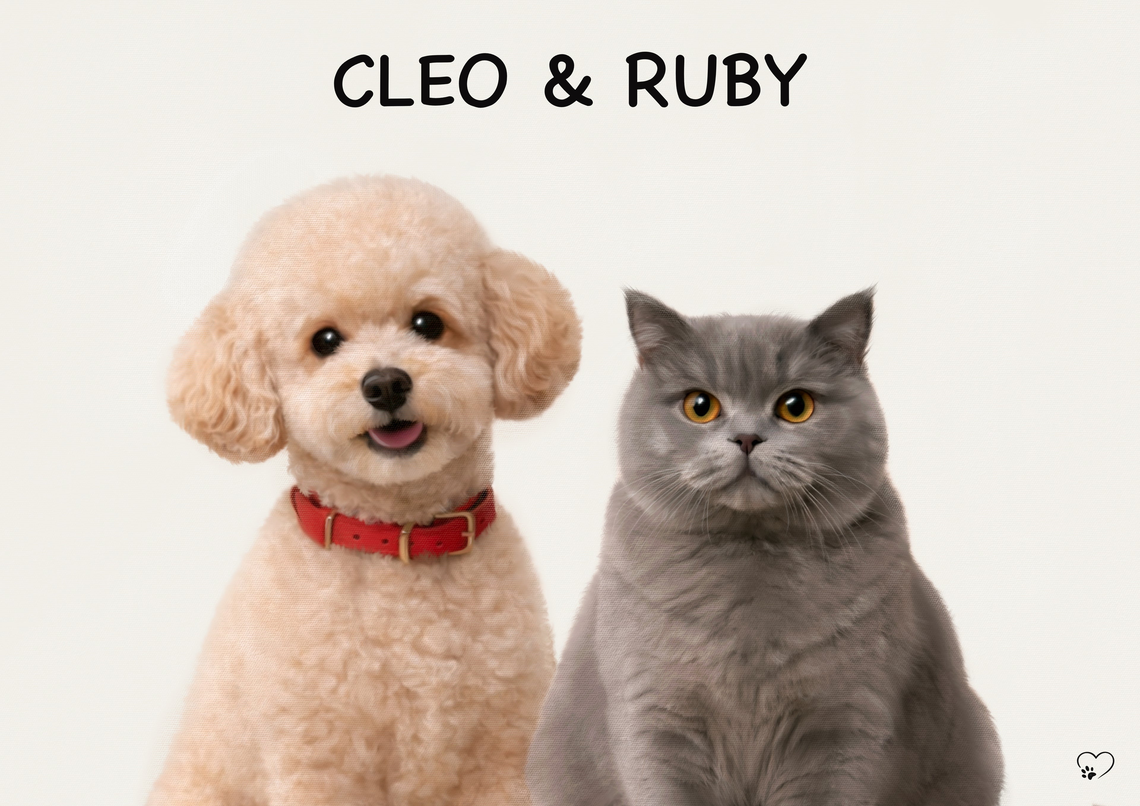 Digital Custom Pet Portrait