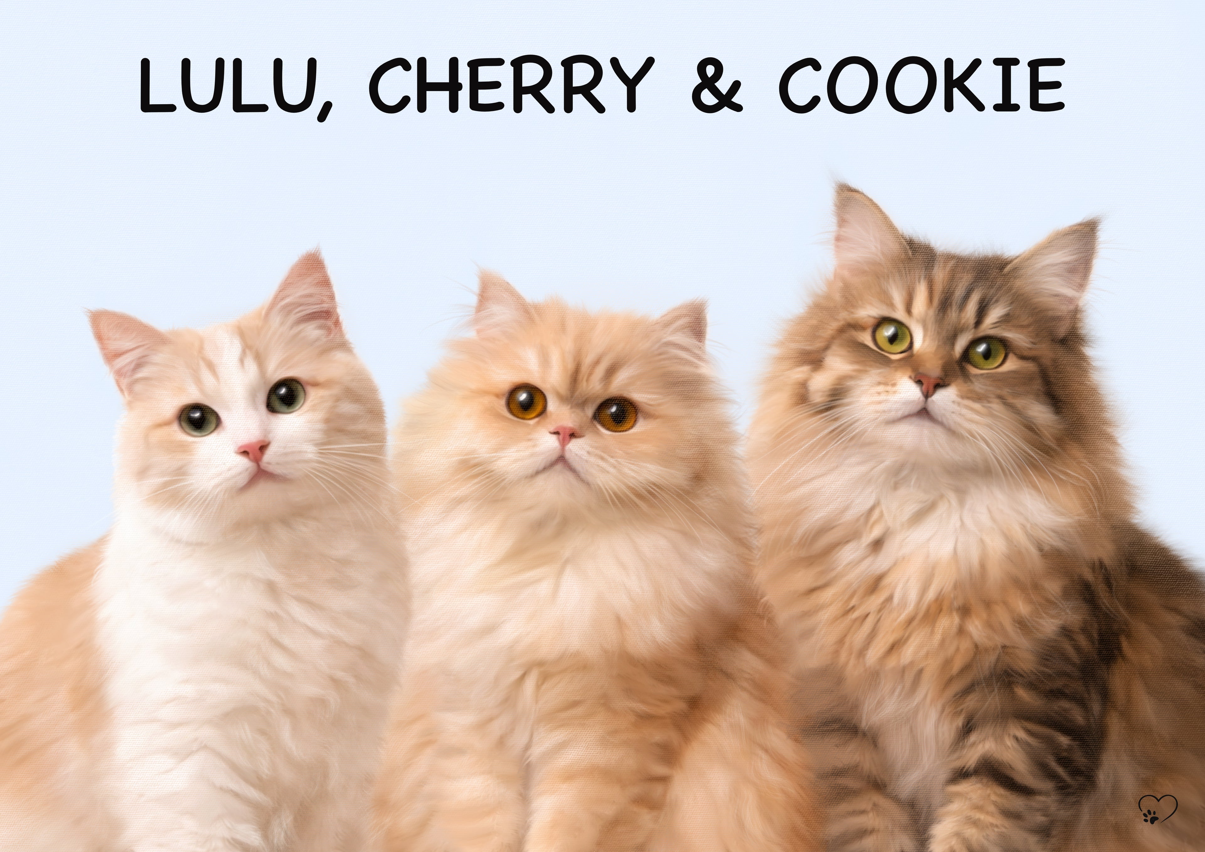 Digital Custom Pet Portrait