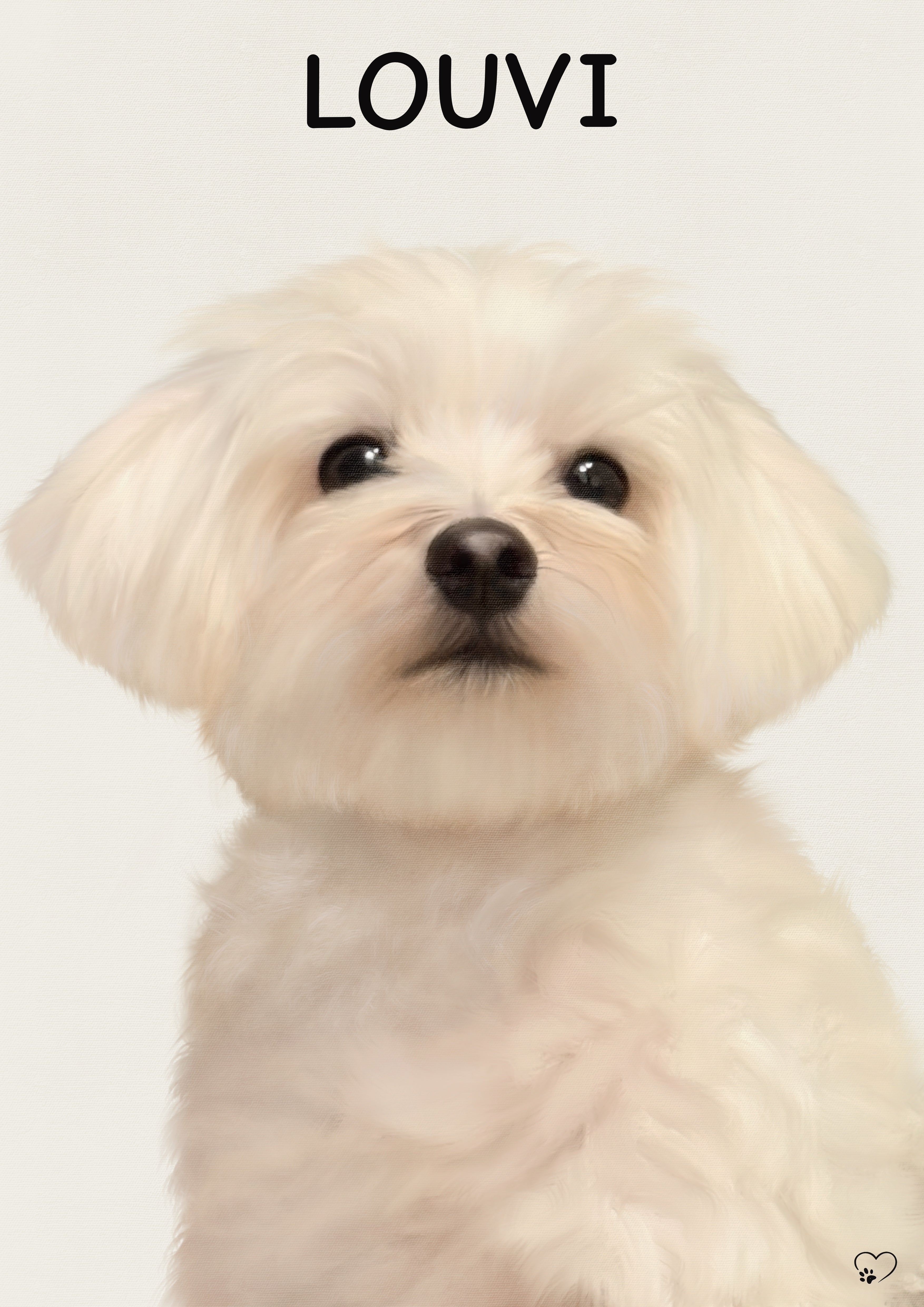 Digital Custom Pet Portrait