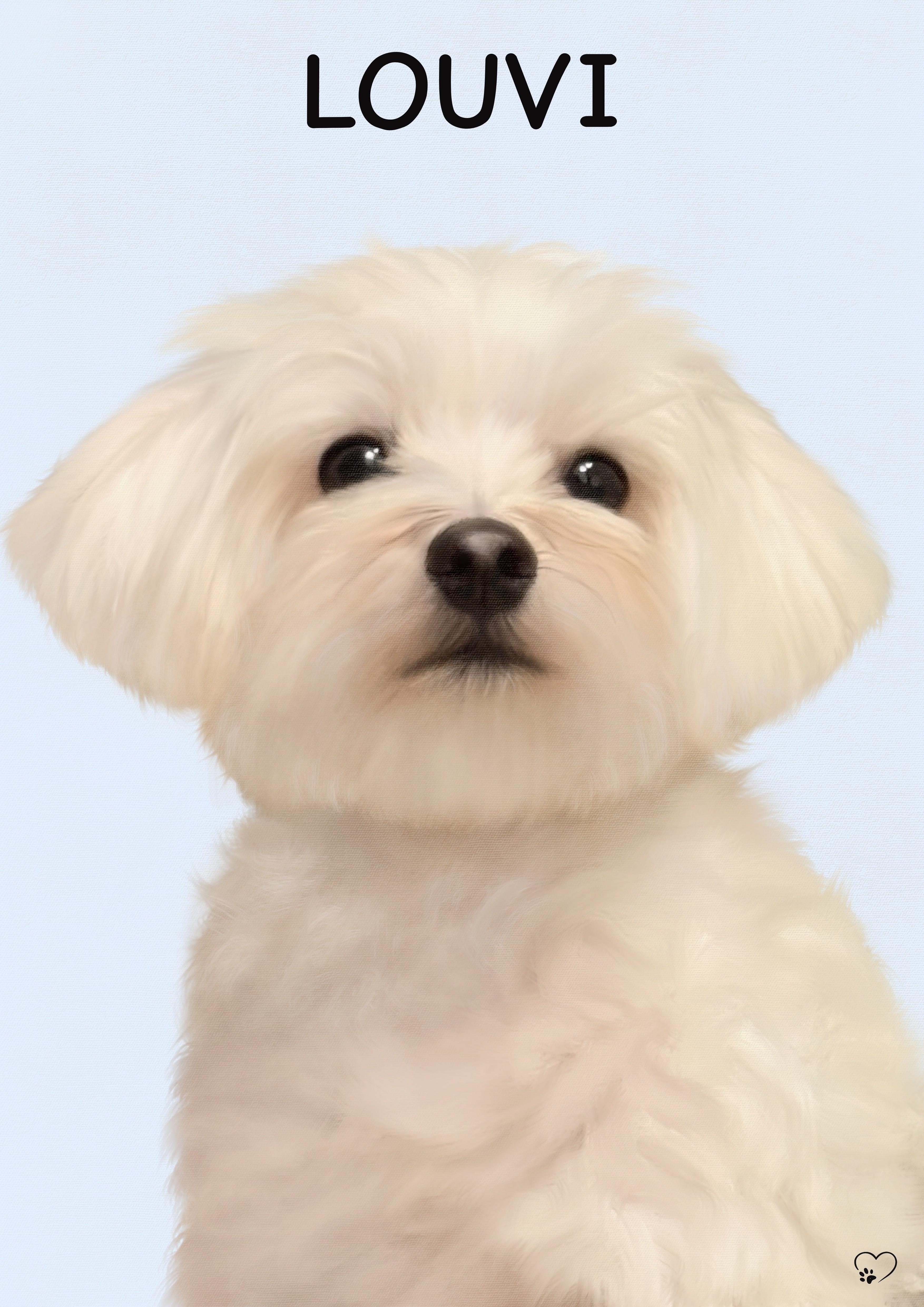 Digital Custom Pet Portrait