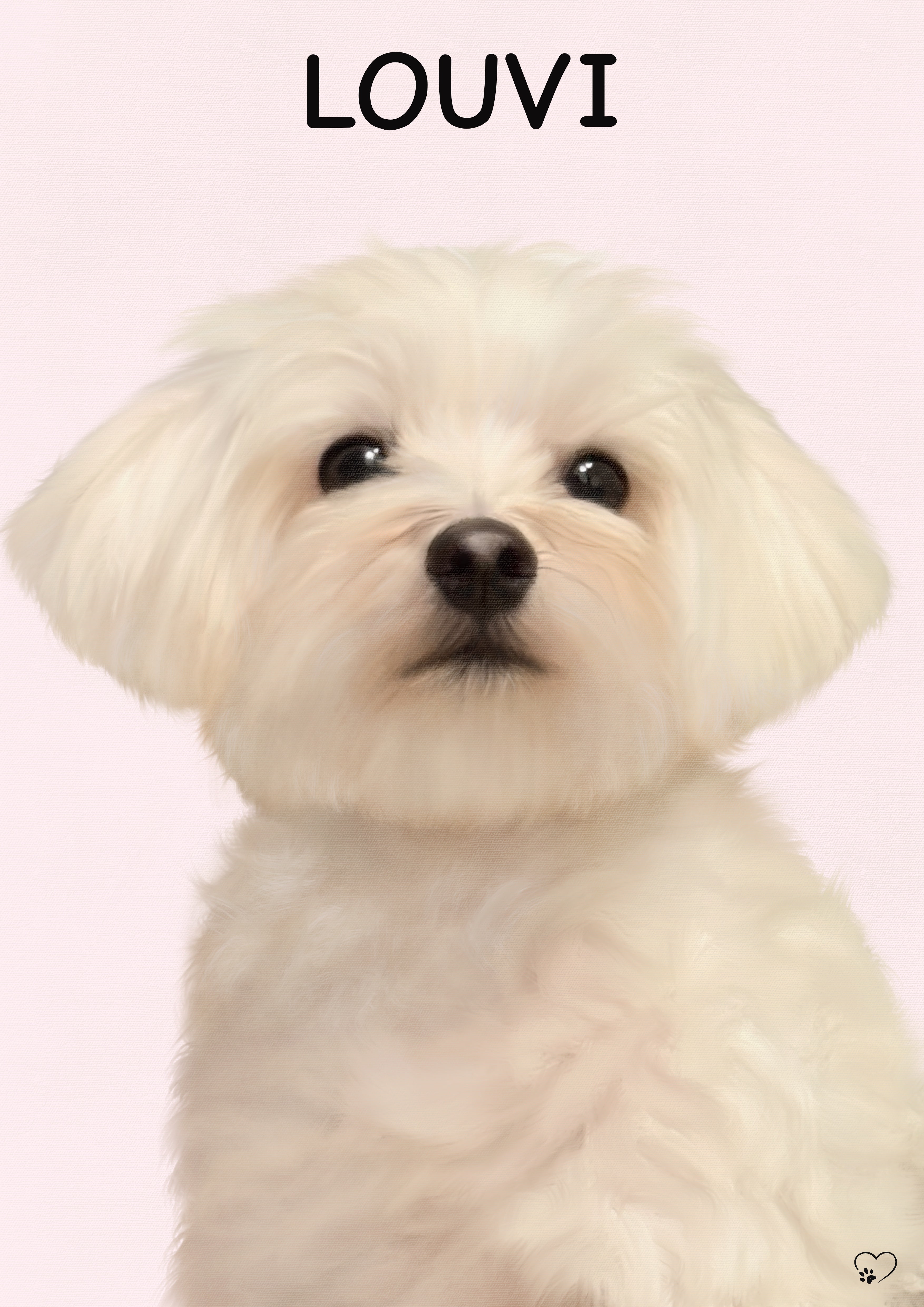 Digital Custom Pet Portrait